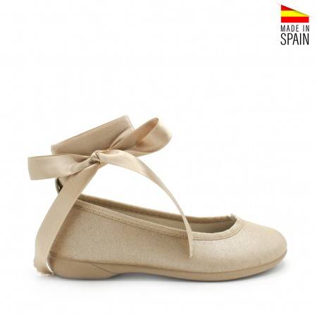 zapatos comunión niña camel