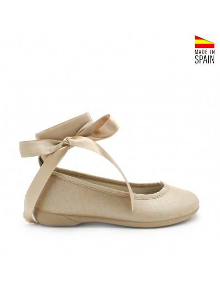 zapatos comunión niña camel