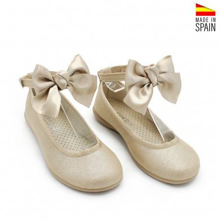 zapatos niña comunión camel