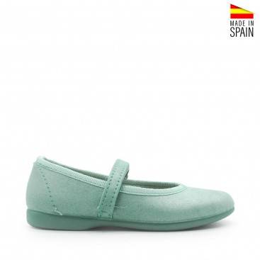 mercedita verde agua niña