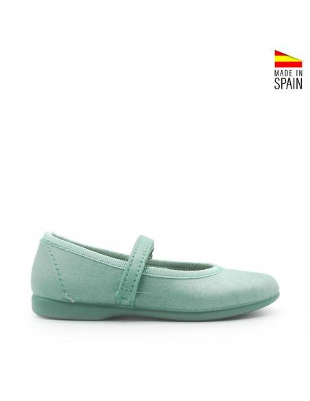 mercedita verde agua niña