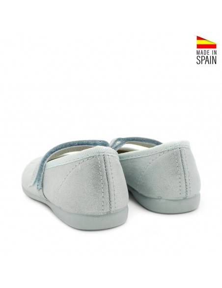 zapatos niña azul celeste