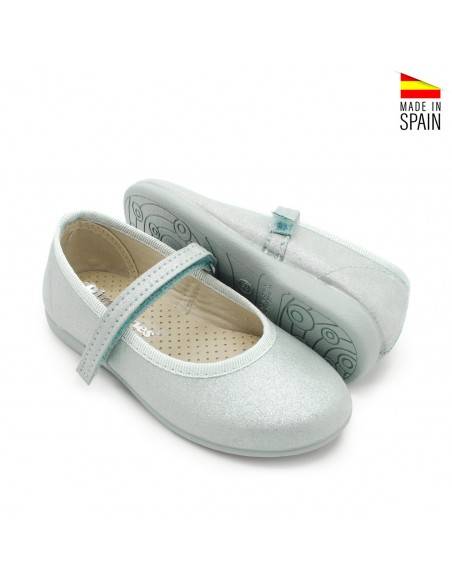 merceditas niña azul celeste