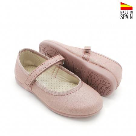 zapatos de vestir para niña rosa