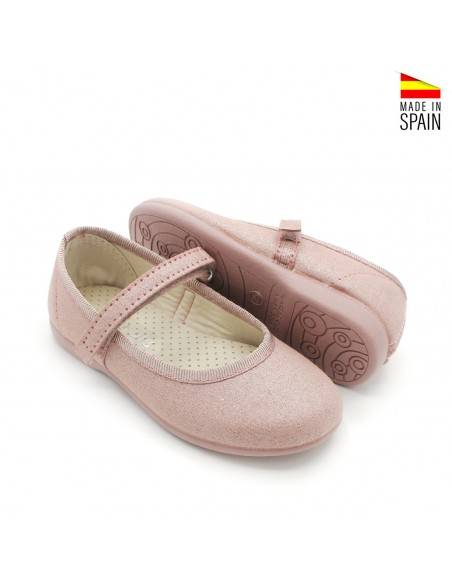 zapatos de vestir para niña rosa