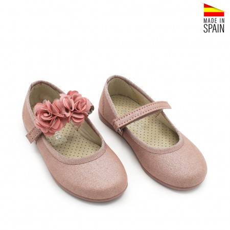 Merceditas de vestir para Niña color Rosa maquillaje