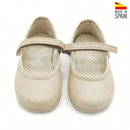 zapatos de vestir para niña beige