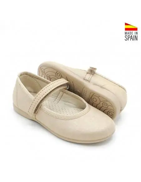 merceditas de lona para vestir de niña