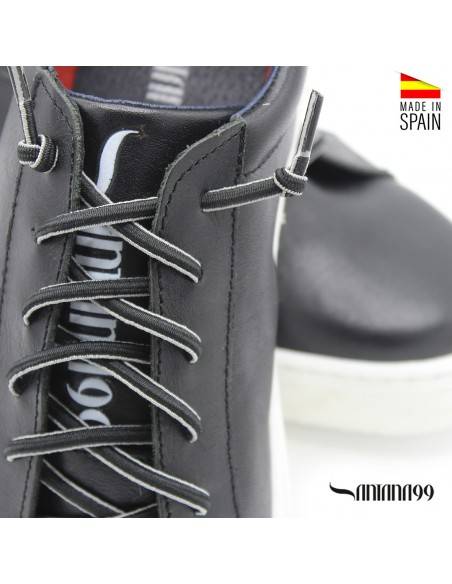 deportivas negras hombre