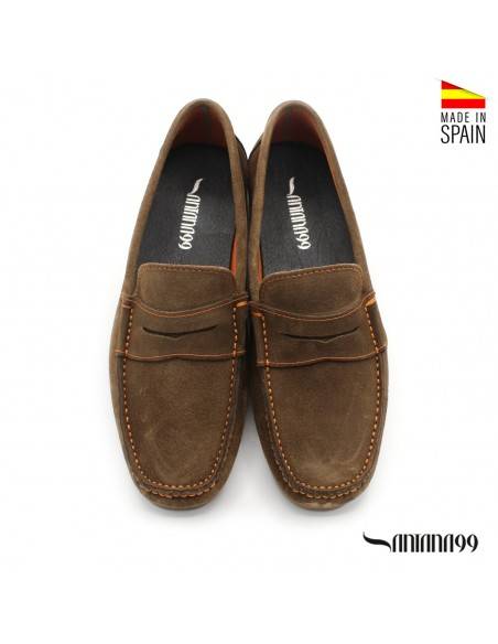 MOCASIN SERRAJE marrón HOMBRE