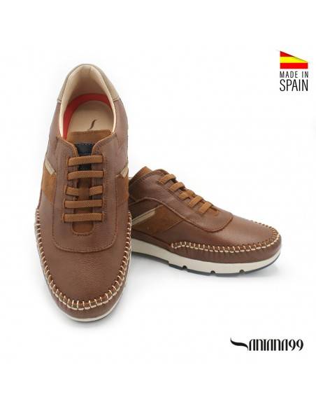 ZAPATOS CASUAL MARRONES DE HOMBRE
