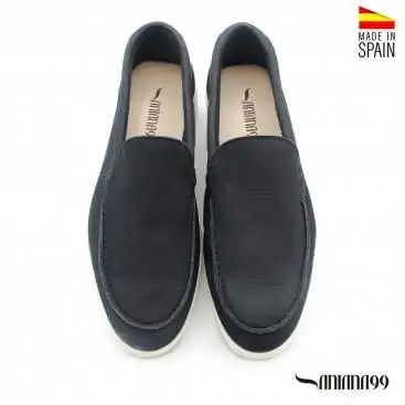 zapatos verano hombre azul marino