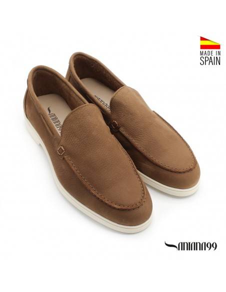 zapatos verano hombre marrones