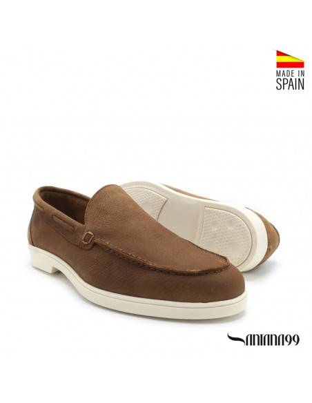 zapatos mocasines hombre marrones