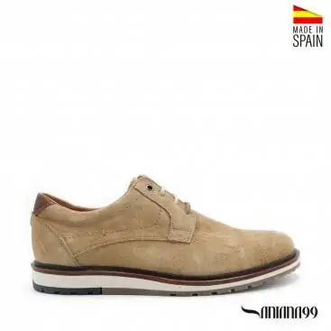 blucher hombre serraje
