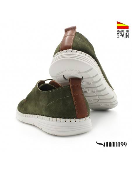 zapato sport verde