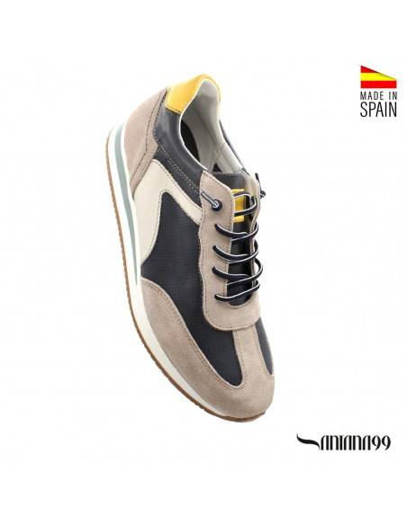 ZAPATILLAS CON CORDÓN ELÁSTICO HOMBRE