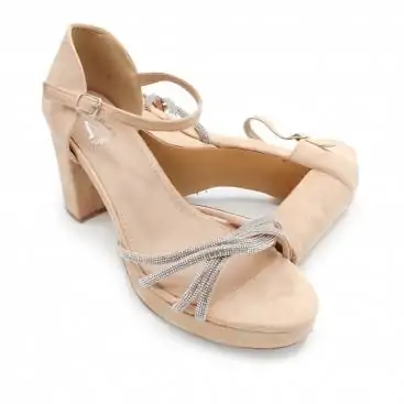 sandalias tacon talla grande