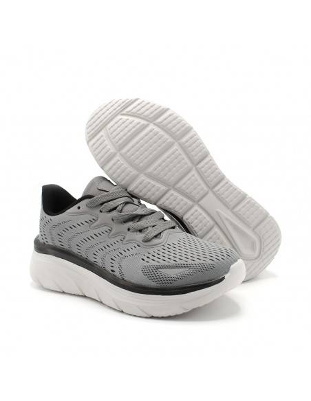 zapatillas deportivas gris trabajo