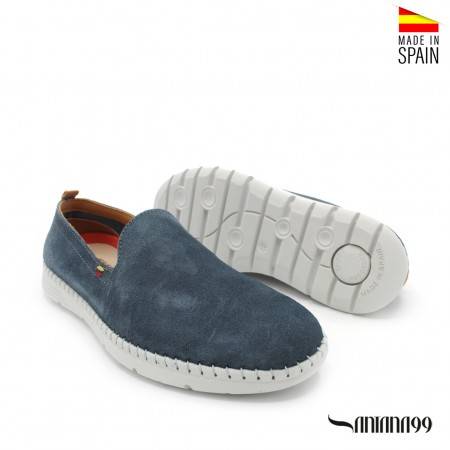 alpargata piel hombre