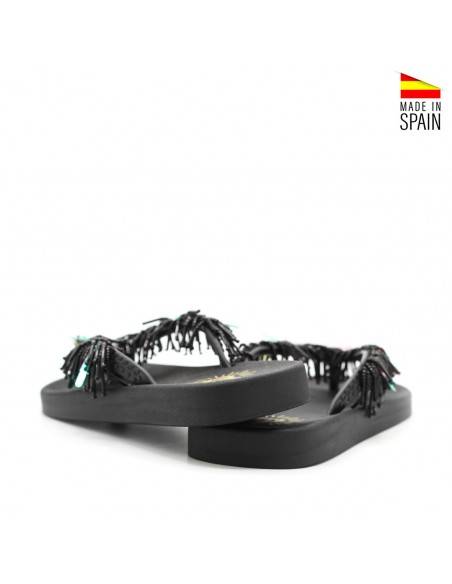 sandalias de goma