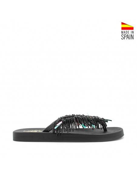 sandalias dedo mujer