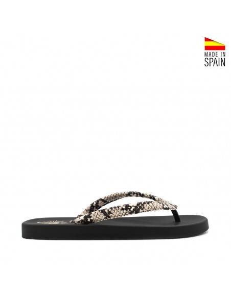 SANDALIAS DEDO serpiente mujer