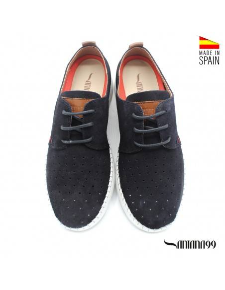 alpargatas piel hombre