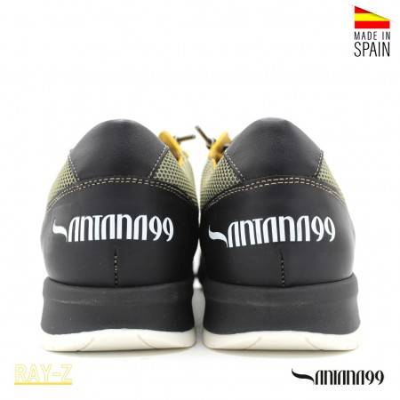 ZAPATILLA PIEL RAY-Z AMARILLA