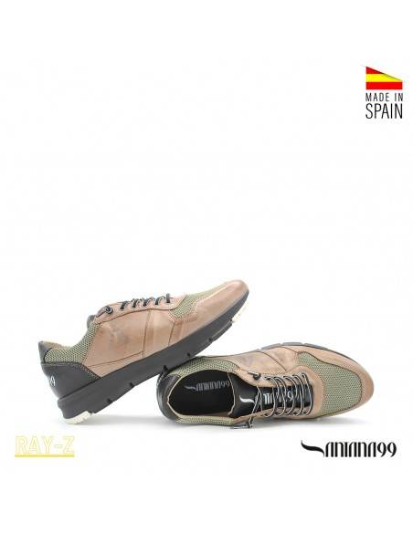 deportivas de piel para hombre