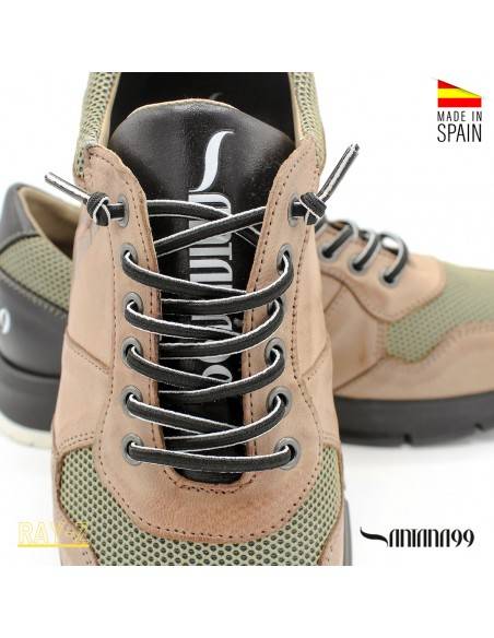 zapatos casual de piel para hombre