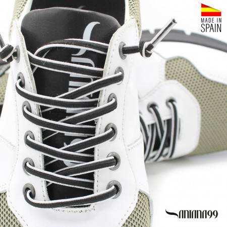 deportivas piel hombre blancas