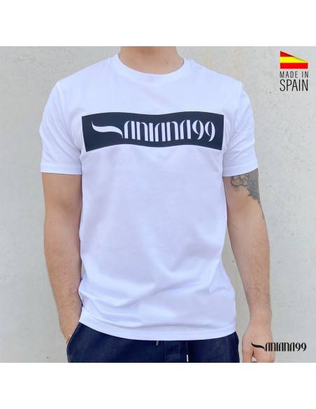 camiseta hombre blanco