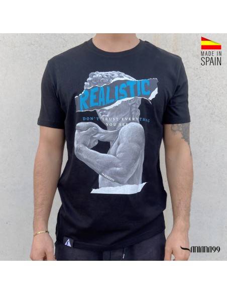 camiseta hombre algodon