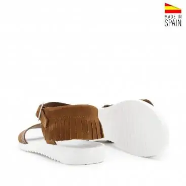 sandalias camel flecos