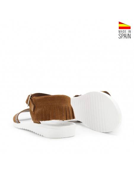 sandalias camel flecos