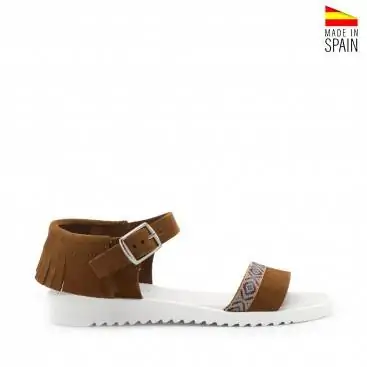 sandalias de niña india