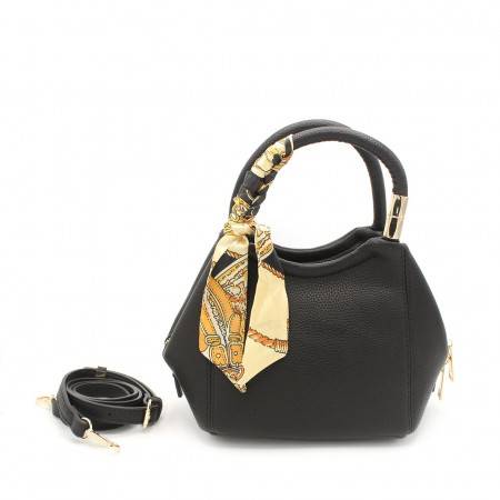 BOLSO BOMBONERA NEGRA