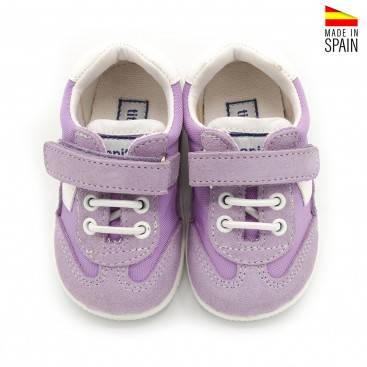 zapatillas violeta bebe