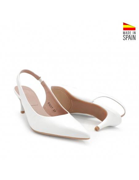 ZAPATO TACON BAJO NOVIA