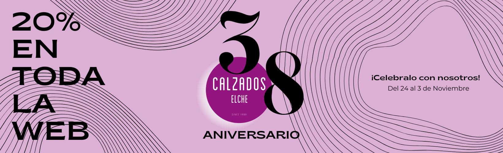 38 ANIVERSARIO descuentos Calzados Elche