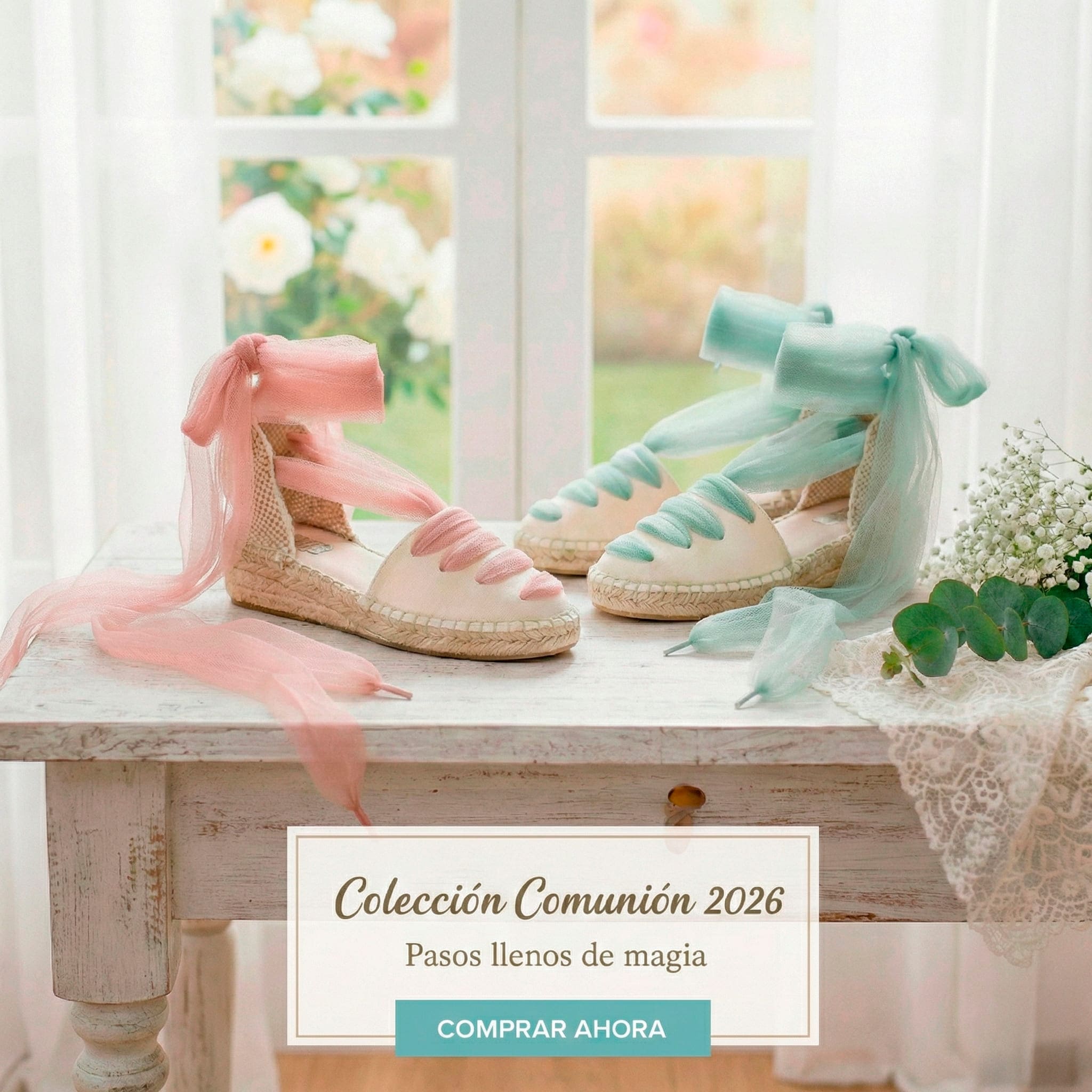 zapatos ni&ntilde;a comuni&oacute;n