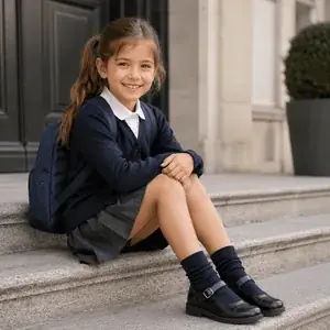 Zapatos colegiales de niña