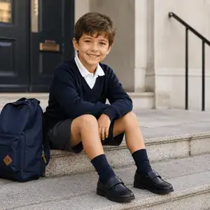 Zapatos colegiales de niño
